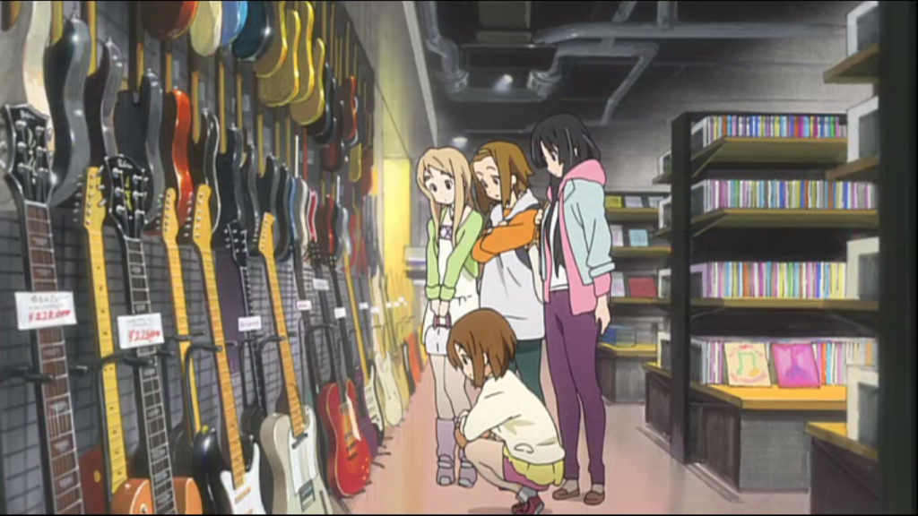 MikeHattsu Anime Journeys: K-On - Music Store