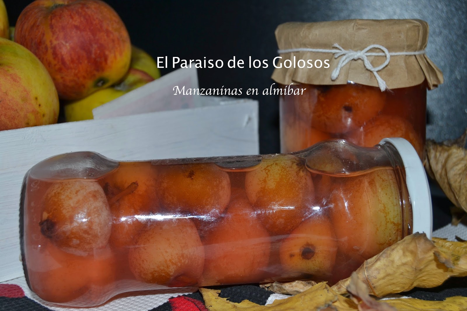 Manzaninas Asturianas  En Almíbar