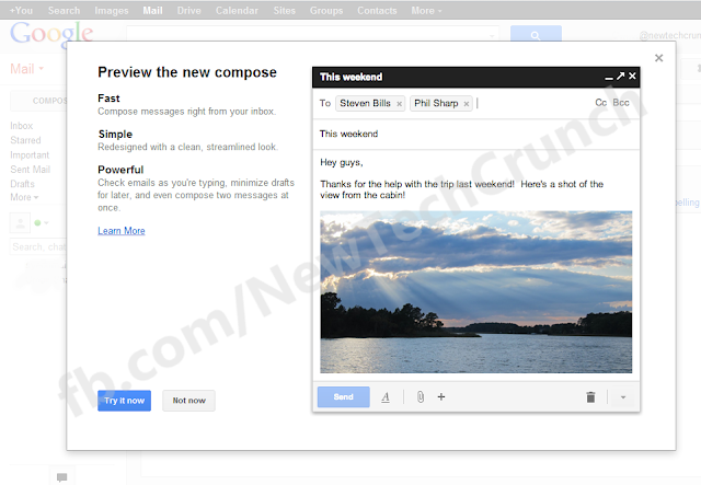 google drive email composer