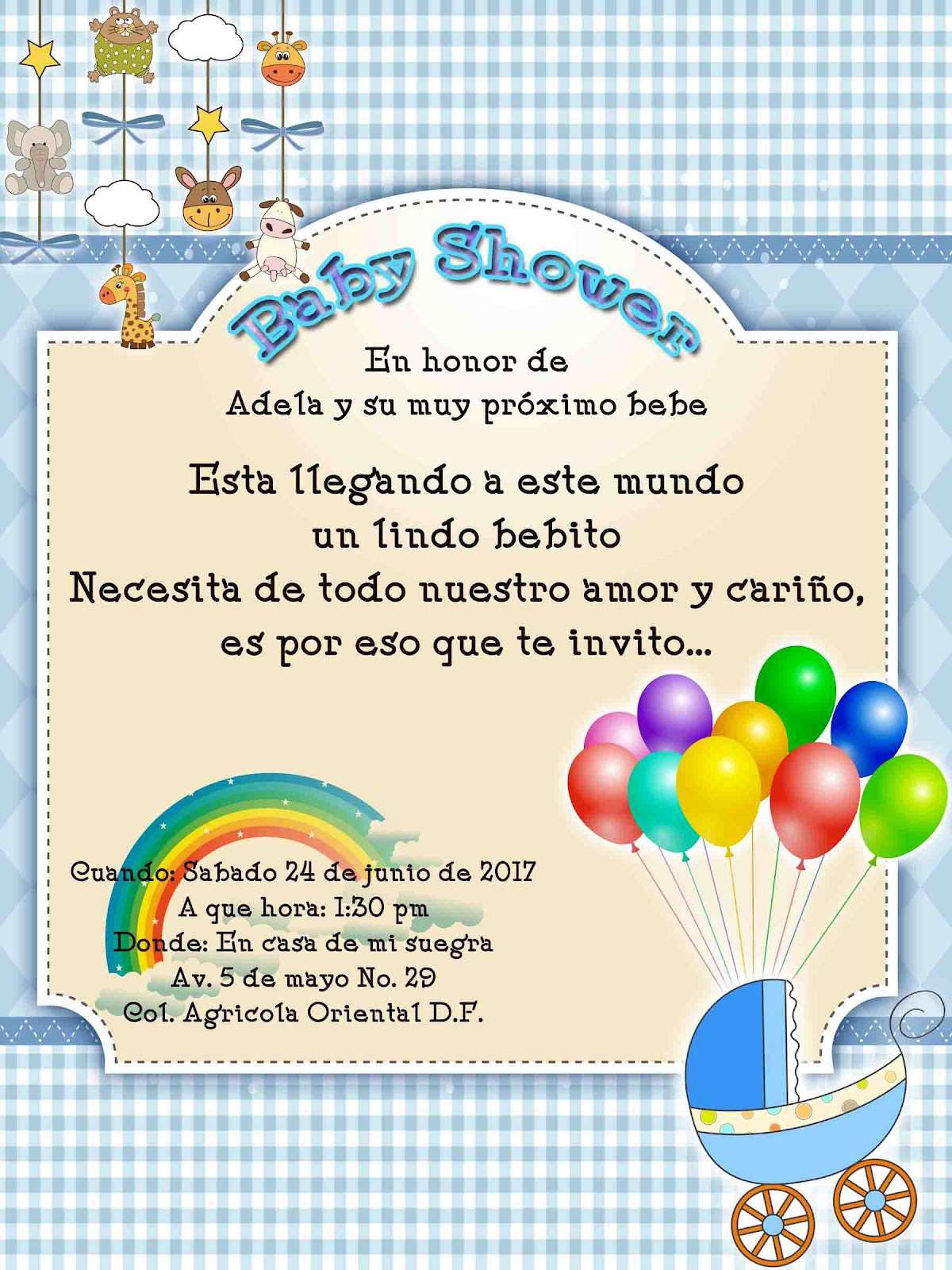 Invitaciones para Baby Shower Blog De Fotografias | Imagenes Gratis