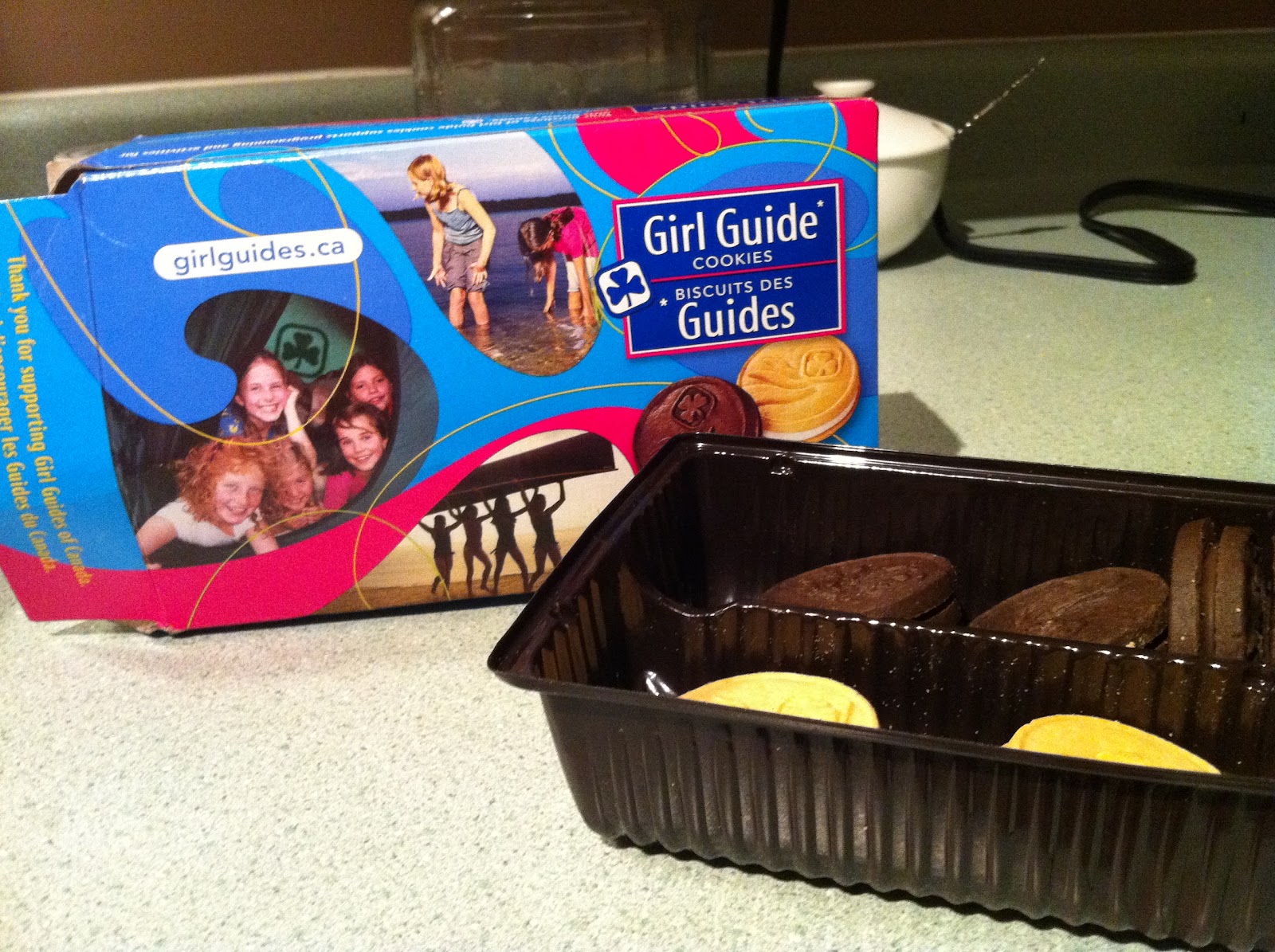 girl guide cookie stuffed chocolate chip cookies the baked life