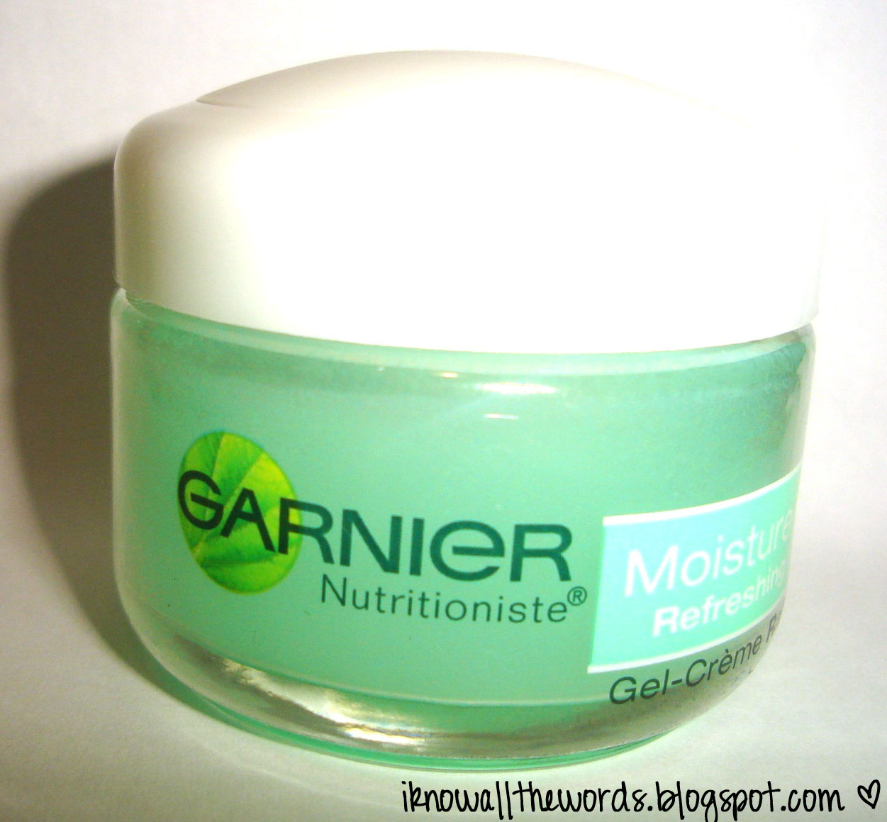 Review Garnier Moisture RescueRefreshing Gel Cream I Know all the Words