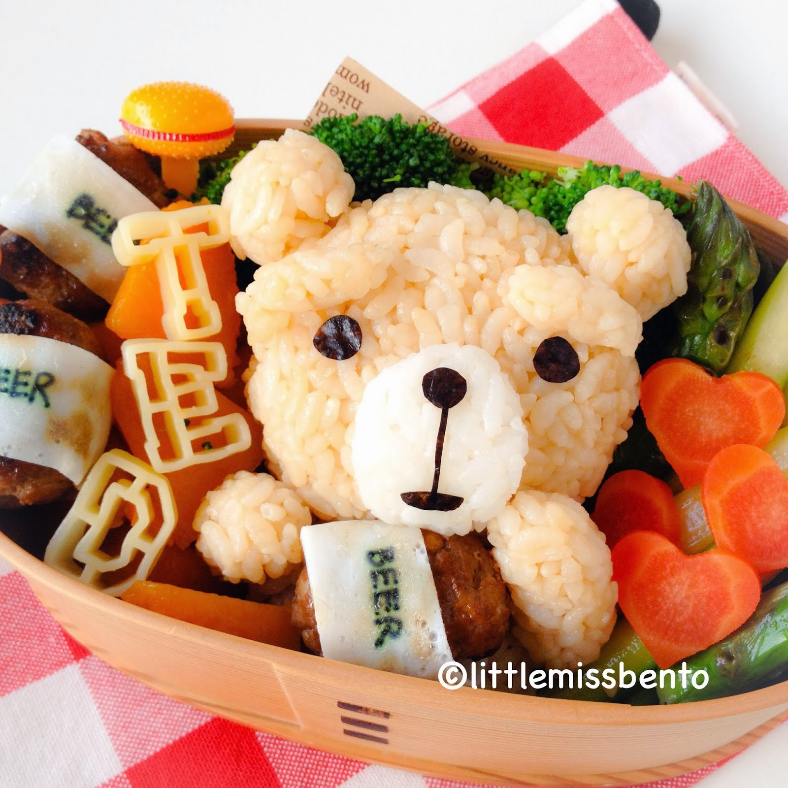 Ted Bento テッドさんのキャラベン Little Miss Bento