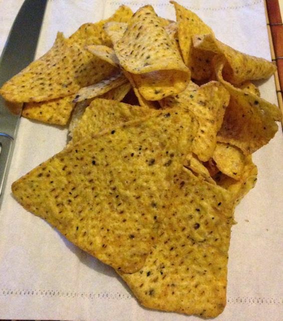 FOODSTUFF FINDS Market Deli Tortilla Chips Roasted Red Chilli with