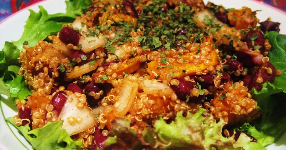 The Queen of Quinoa Mexican Style Red Bean Quinoa Salad