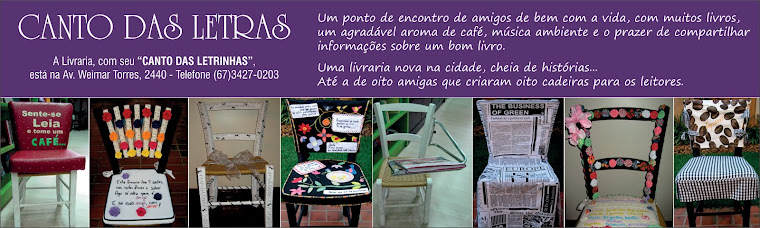 Para encontrar livros e amigos, em Dourados, MS