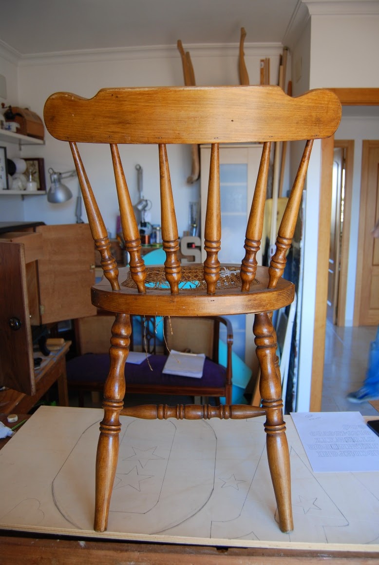 Antic&Chic. Decoración Vintage y Eco Chic: [DIY] Tres sillas y tres