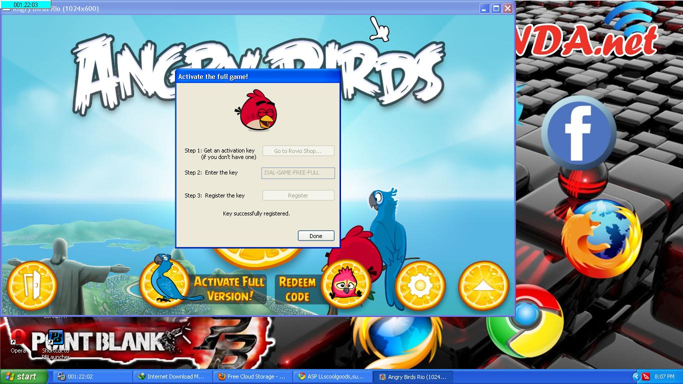 Angry birds rio v 1.4.4 patch