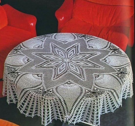 Art Circular Tablecloth