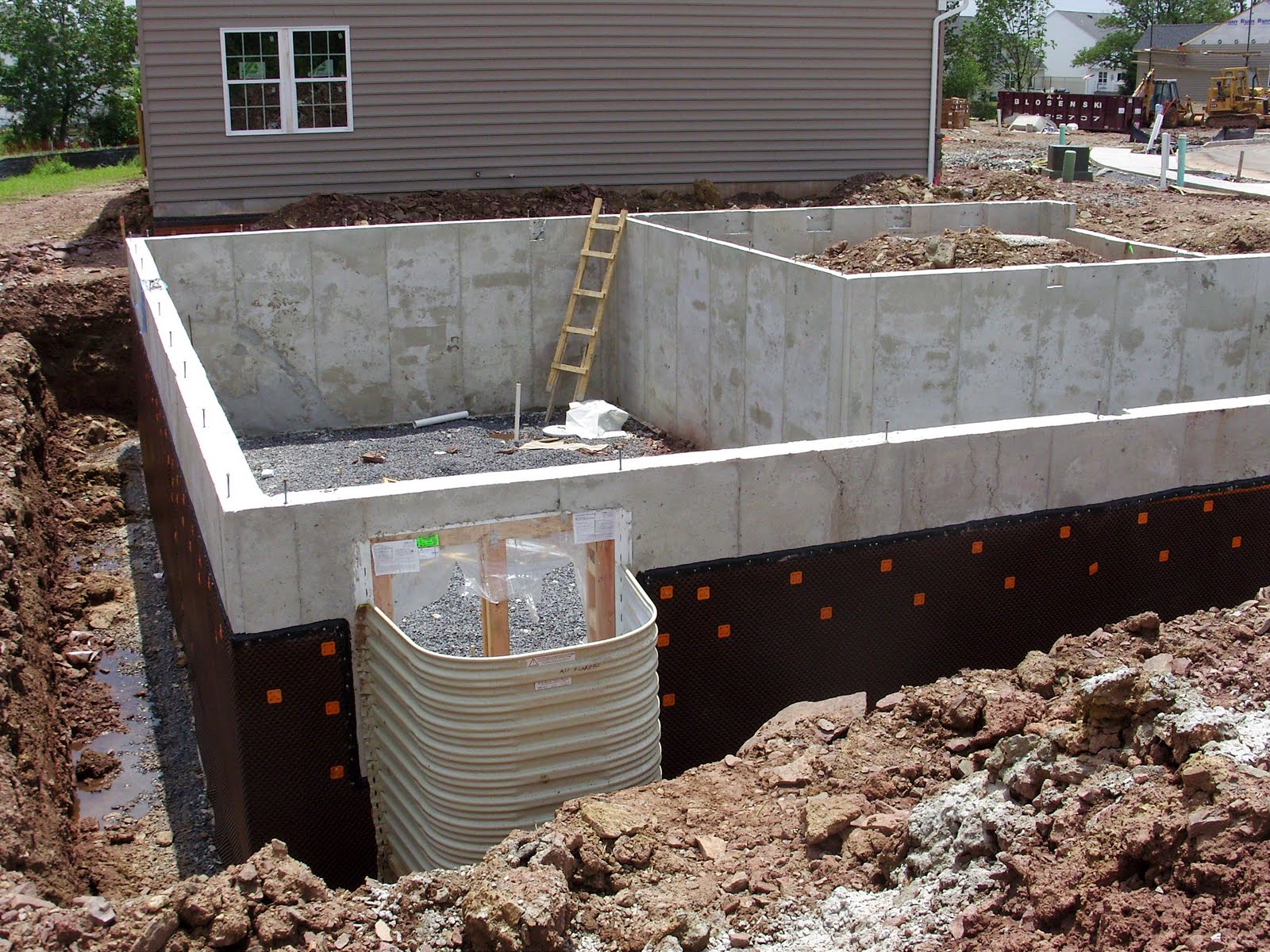 Our 1st New Home Building a Ryan Homes Milan Foundation Wrap