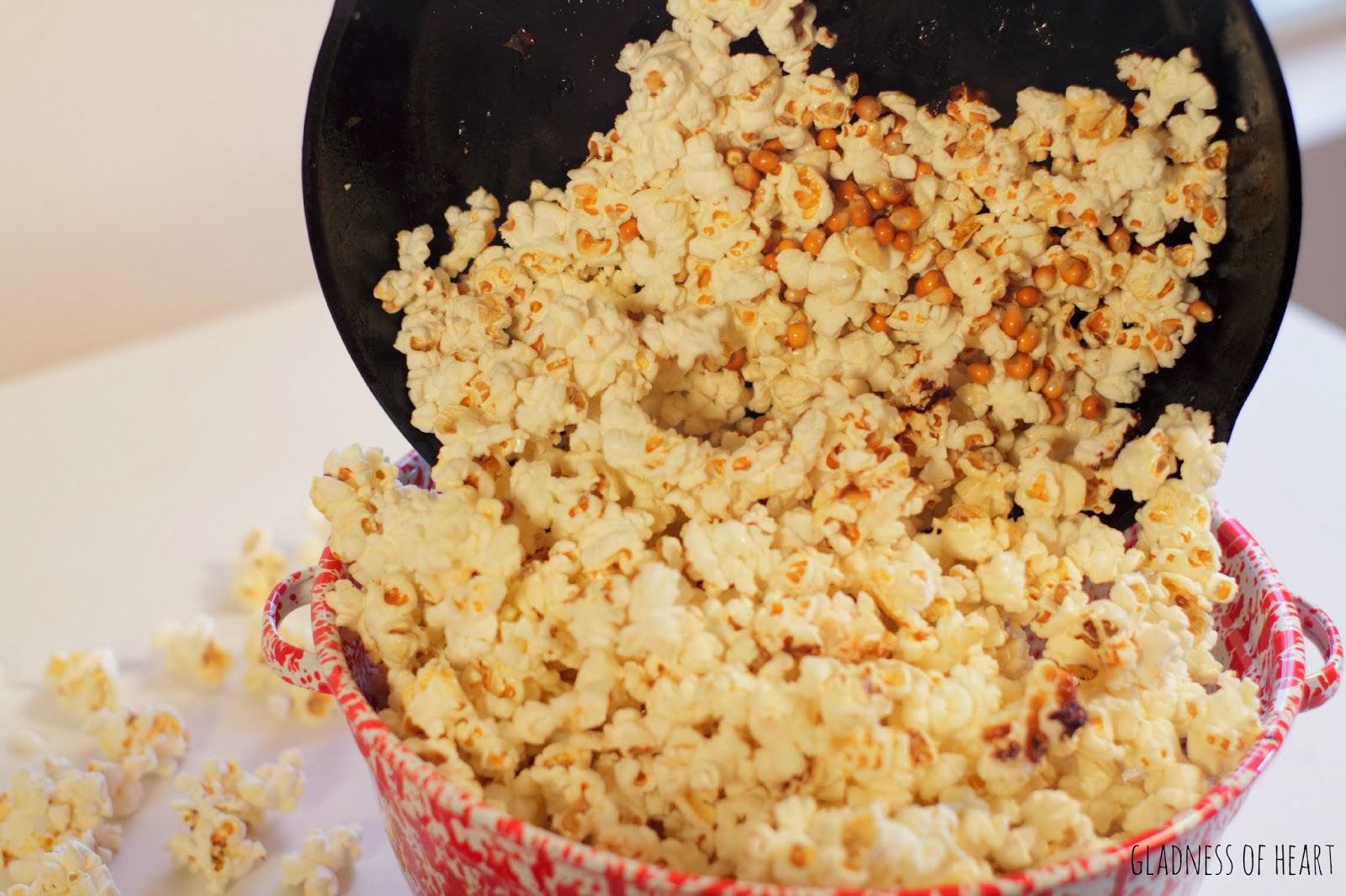 Gladness of Heart Day 26 Favorite Recipe Old Fashioned Kettle Corn