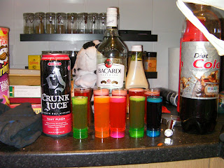 crunk juce can and shot glasses crunk juice