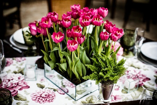 Decoração casamento com tulipas {inspiração} 2