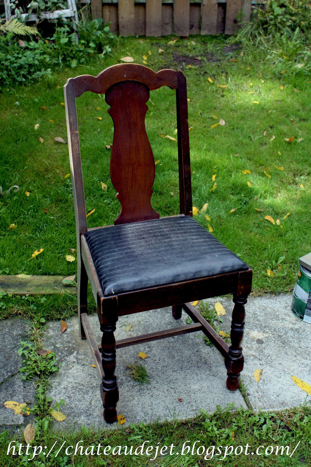 Château de J.E.T. Repurposed Dinning Chair