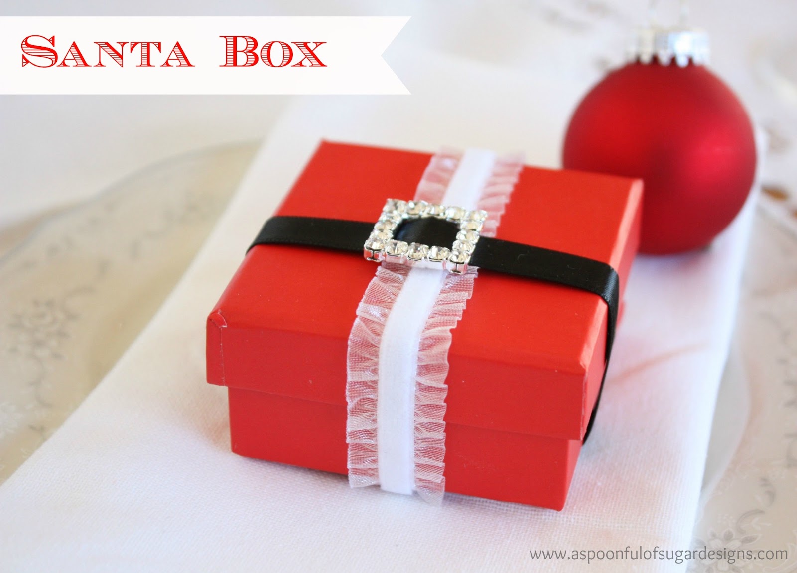 Christmas eve box ideas for kids 2017 Santa Box - A Spoonful of Sugar