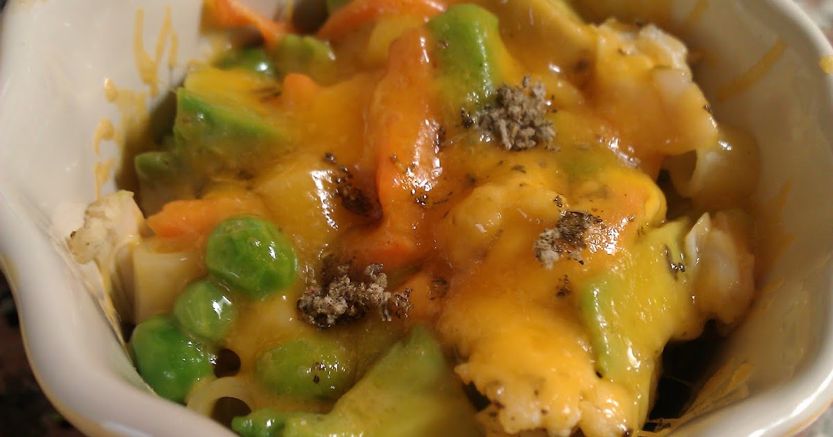 Mommy and Baby food Baked Macaroni and Cheese with Chicken and Veggies