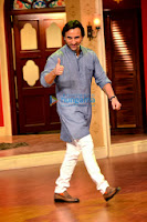 Saif Alikhan promotes 'Bullett Raja' on Comedy Nights with Kapil