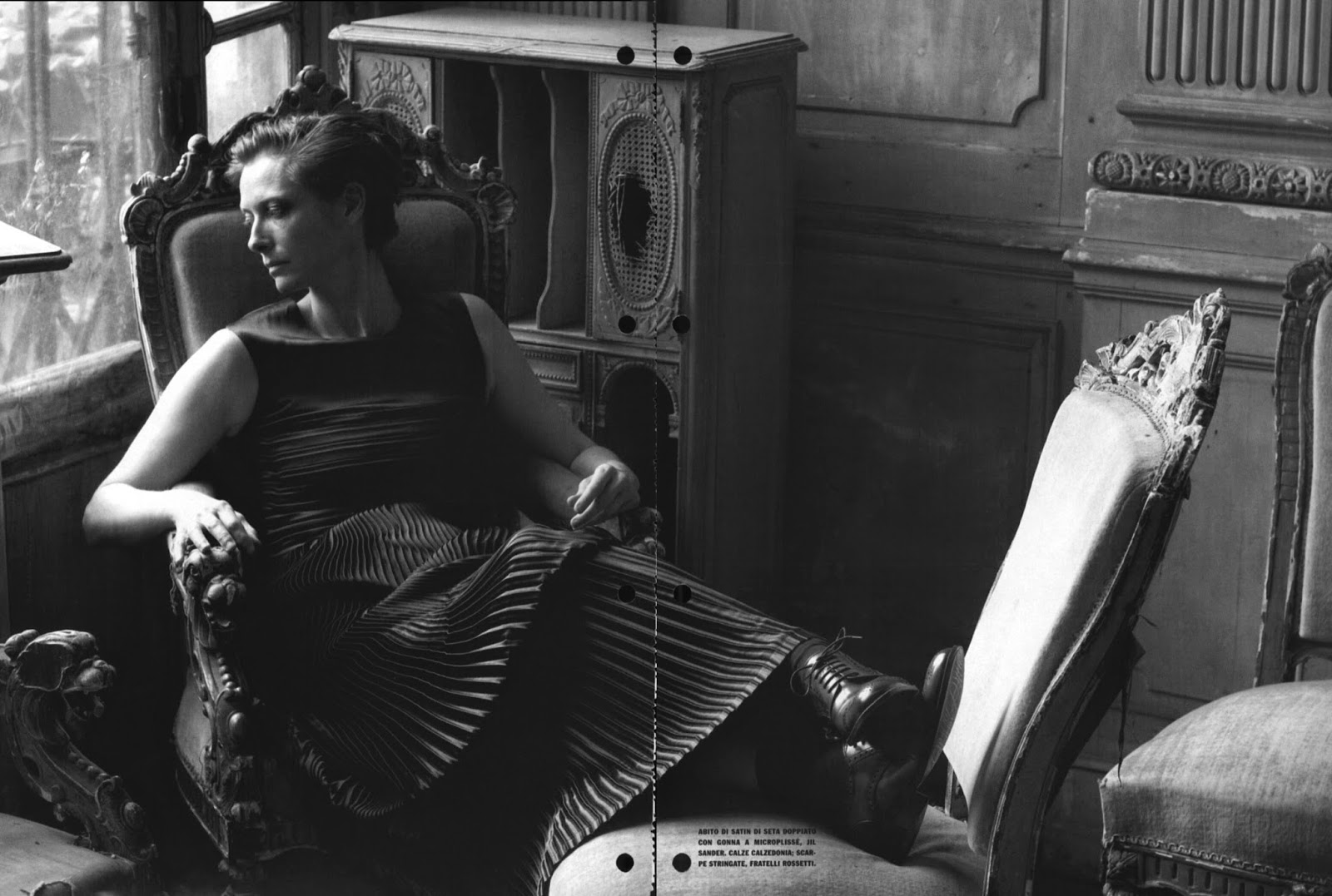 Tilda Swinton by Peter Lindbergh for Vogue Italia (September 2007) | Ses Rêveries Tilda Swinton by Peter Lindbergh for Vogue Italia (September 2007) | Ses Rêveries