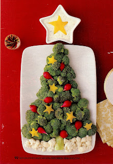Christmas party food on a budget Karan's Kitchen: Christmas Party Food - Broccoli Tree