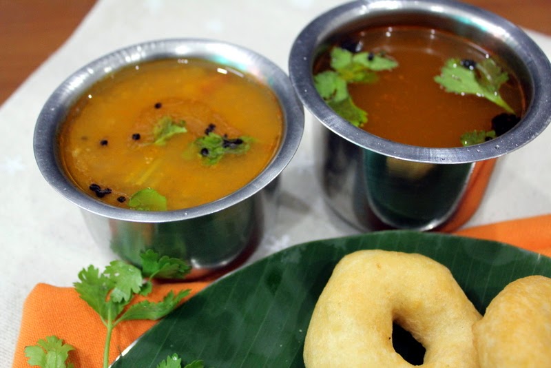 Pongal Sambar / Rasam Vada - Ribbons to Pastas