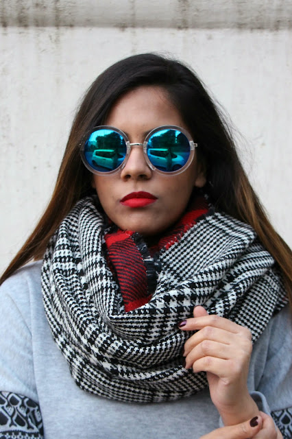 fashion,Warm Winter Outfit, winter fashion trends 2015, double sided plaid scarf, plaid scarf,round sunglasses, fleece top,white ripped skinny jeans,delhi fashion blogger,delhi blogger, indian fashion blogger, beauty , fashion,beauty and fashion,beauty blog, fashion blog , indian beauty blog,indian fashion blog, beauty and fashion blog, indian beauty and fashion blog, indian bloggers, indian beauty bloggers, indian fashion bloggers,indian bloggers online, top 10 indian bloggers, top indian bloggers,top 10 fashion bloggers, indian bloggers on blogspot,home remedies, how to