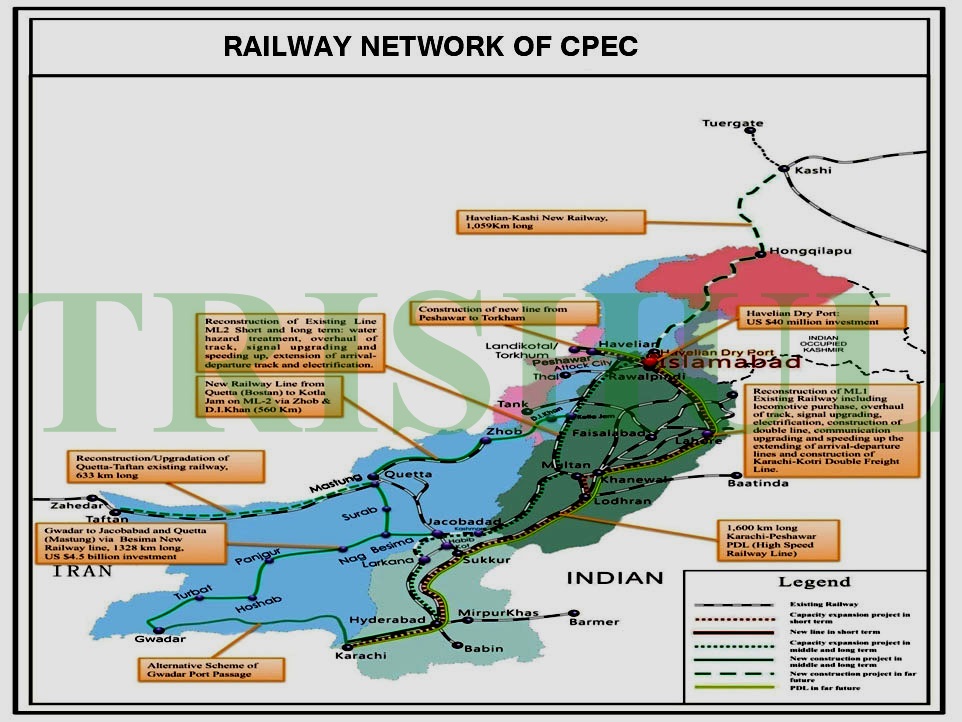 Pakistan Railways projects under CPEC