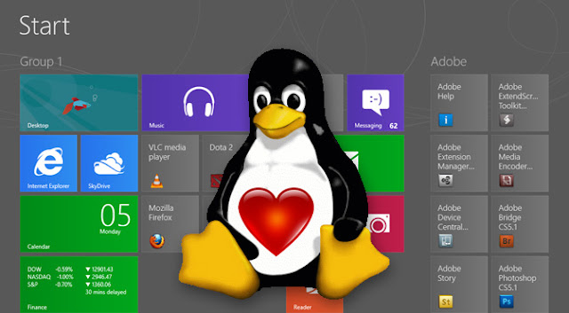 Linux Windows 8