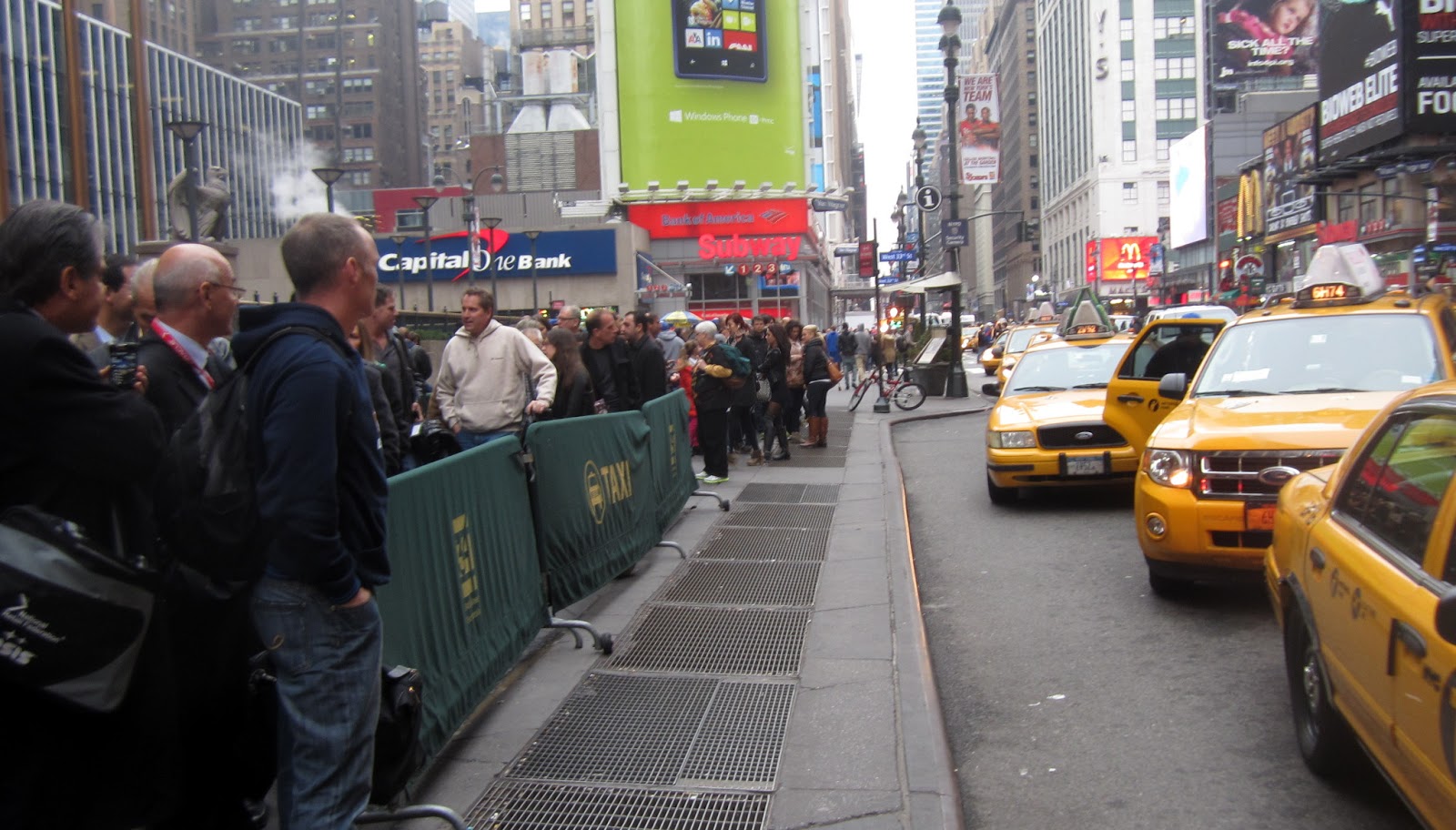Afternoon View Penn Station Cab Stand Joe.My.God.