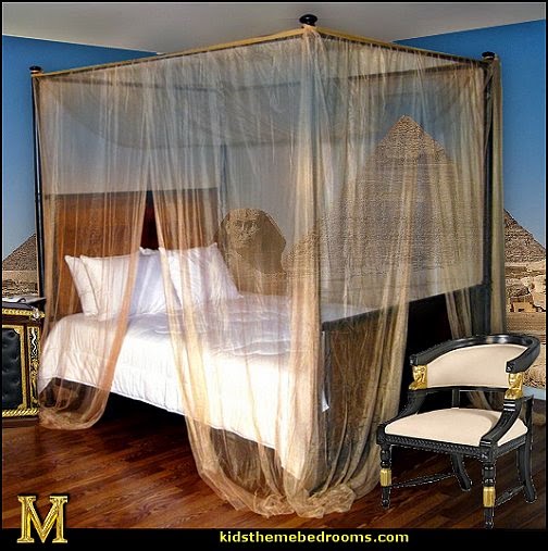 Decorating theme bedrooms Maries Manor Egyptian theme bedroom