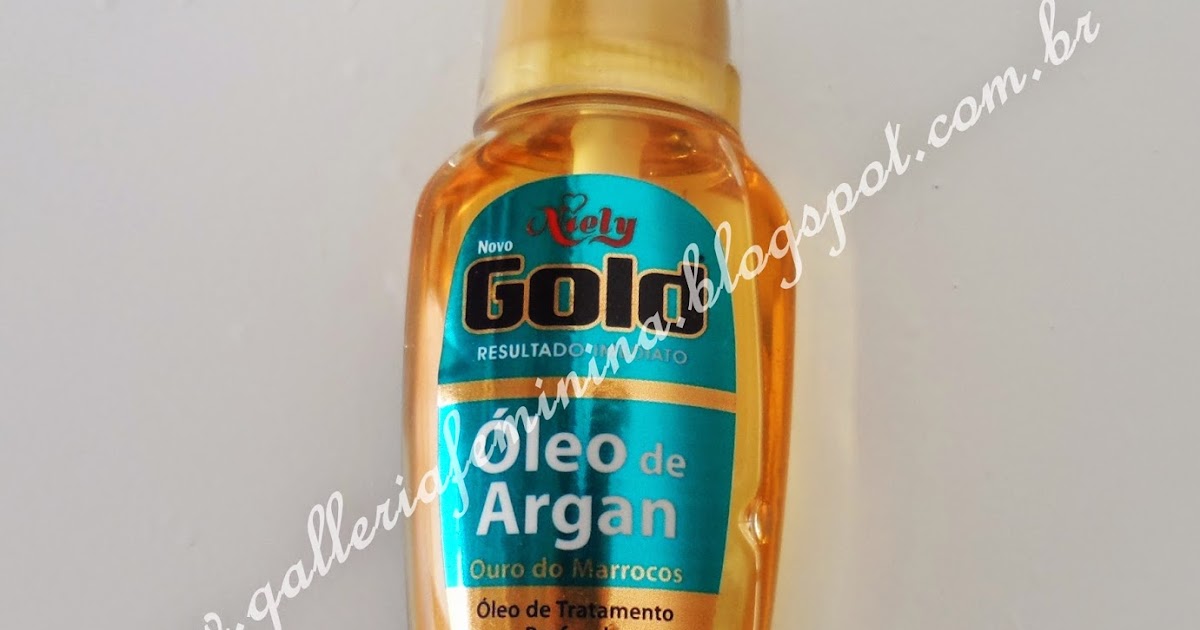 Galleria Feminina Óleo de Argan Niely Gold Tratamento Profundo e