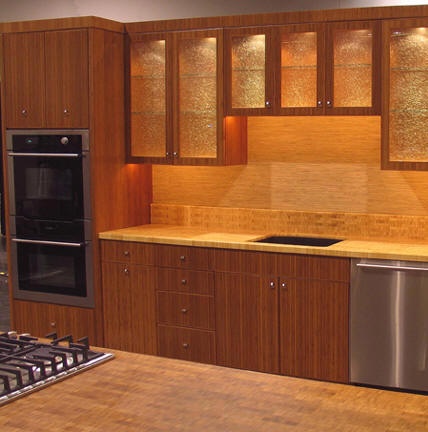 Lindos Gabinetes de Cocina de Bambú | Cocina y Muebles