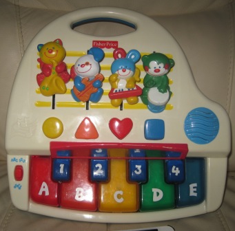 fisher price animal piano
