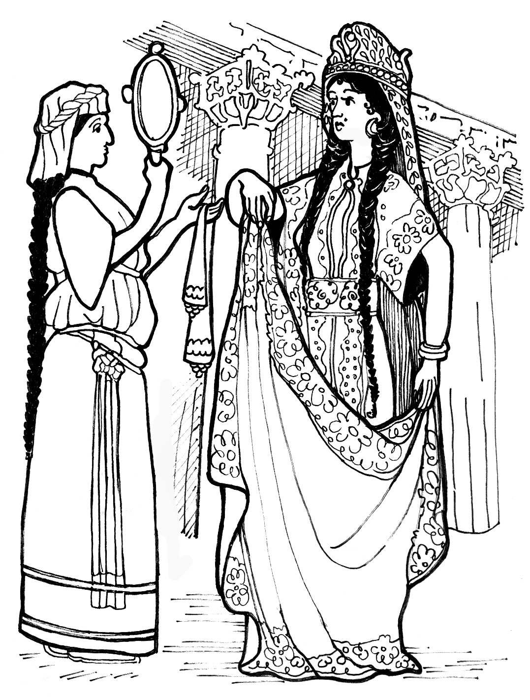 Queen Esther | Coloring Pages to Print
