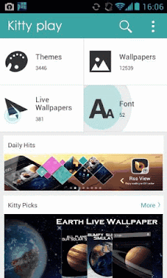 Kitty Play Aplicación para personalizar tu Android