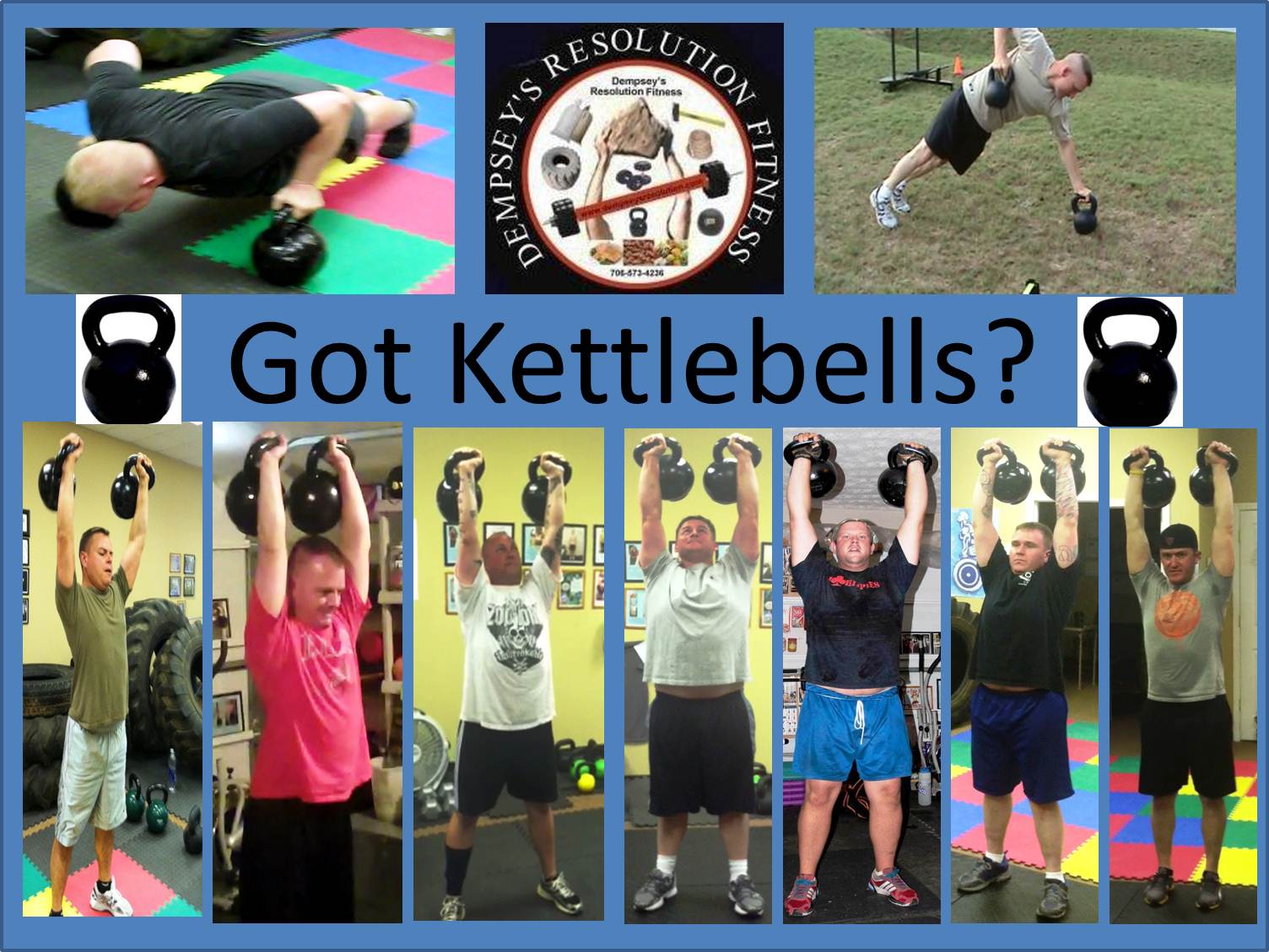 Dempsey's Resolution Fitness Kettlebell Exercises That I Use And Teach