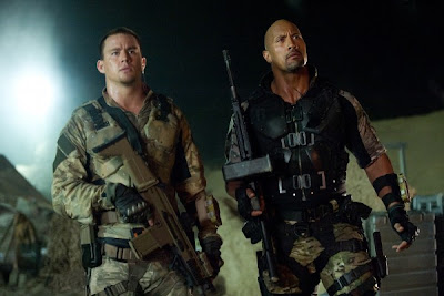 Dwayne Johnson Channing Tatum G.I. Joe Retaliation