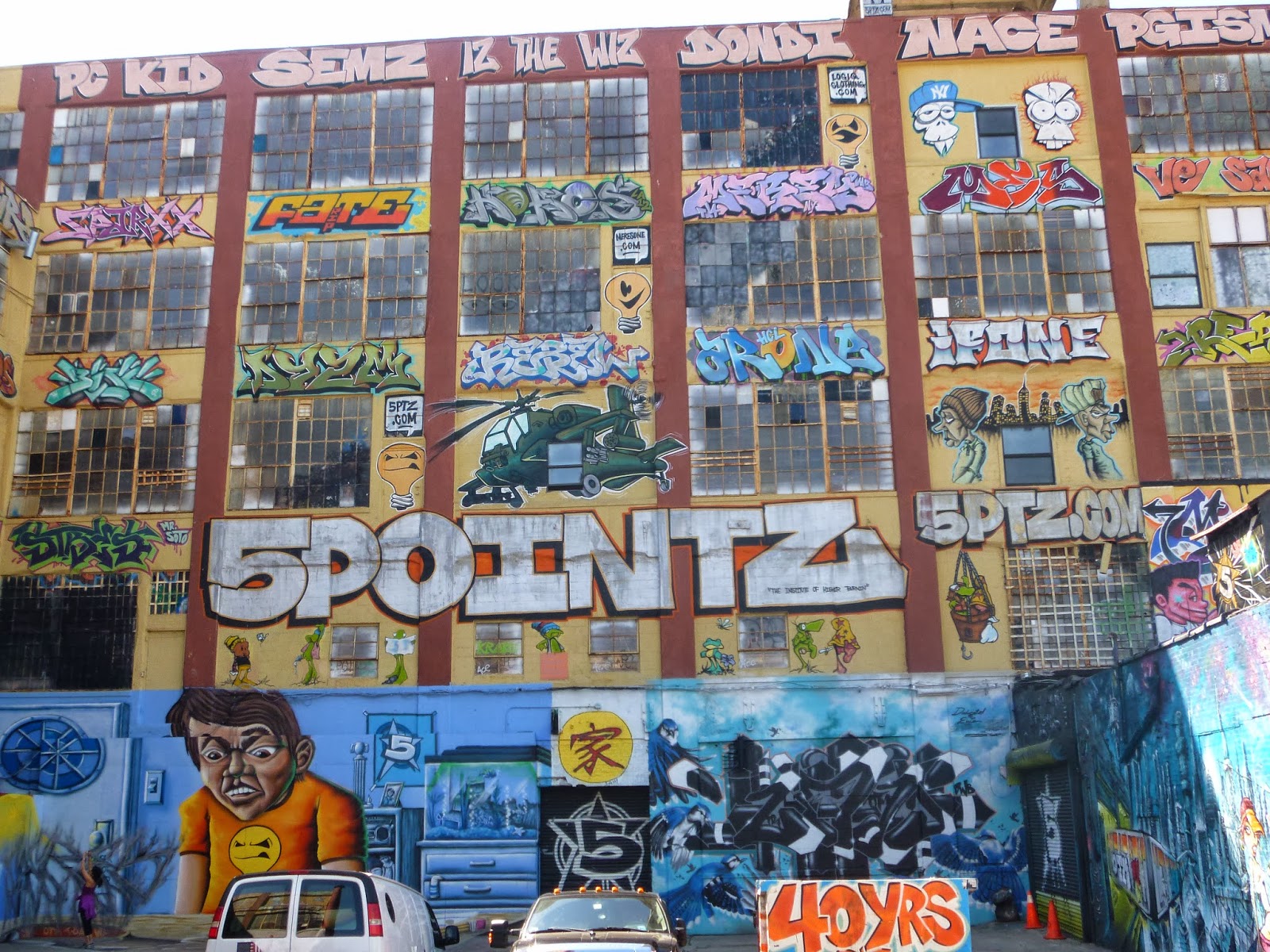 Juzzy S Blog The Whole 9 Yards グラフィティの聖地 5 Pointz