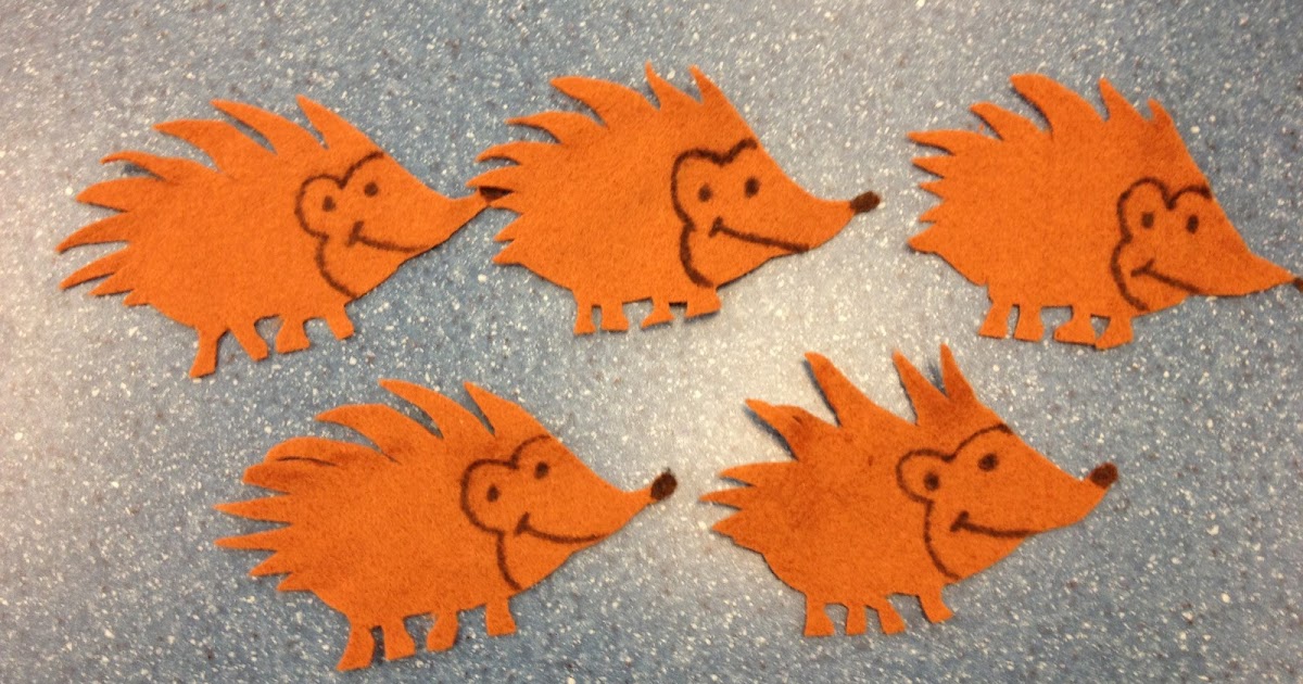 Mrs. Andre's Library Five Little Hedgehogs