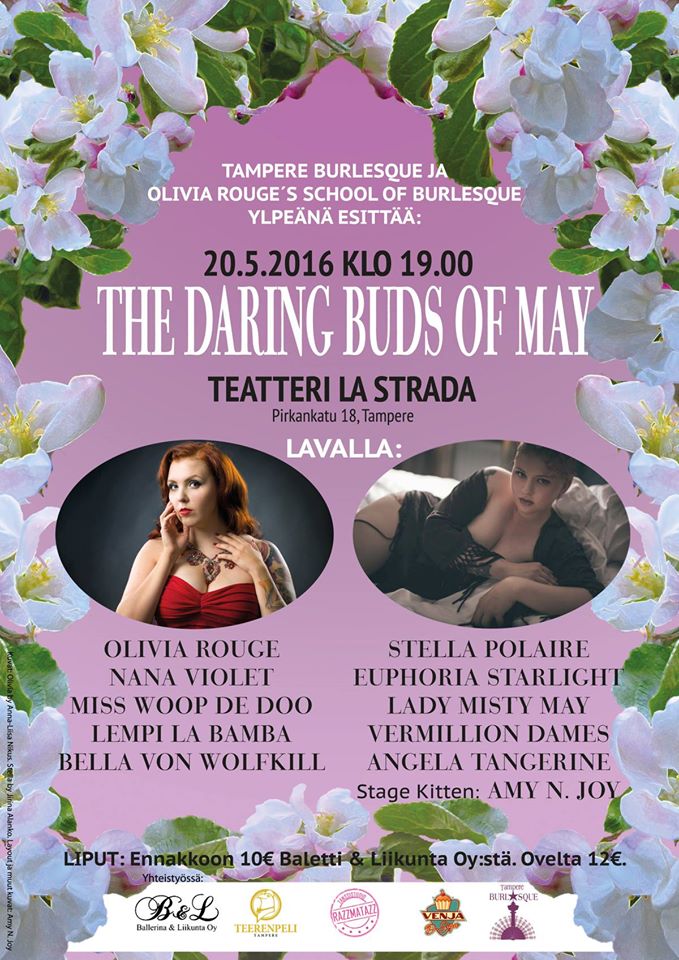 The Daring buds of May 20.5.2016 @ Teatteri La Strada, Tampere