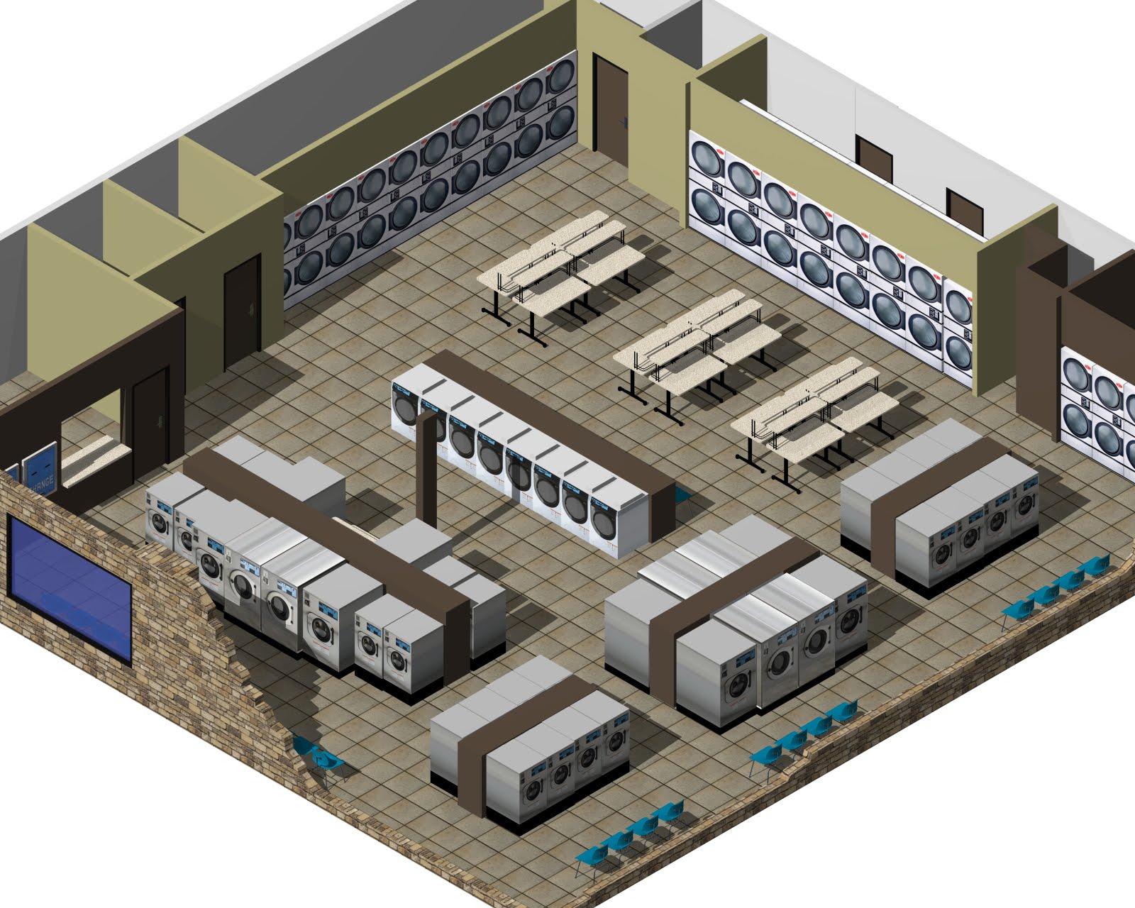 the Cre8tive Outlet Knoxville Laundromat