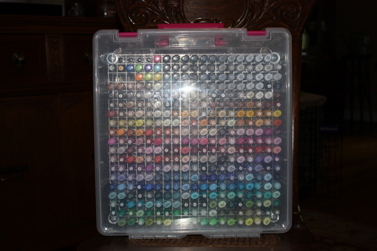 DeVine Designs By Terri Copic Marker Box