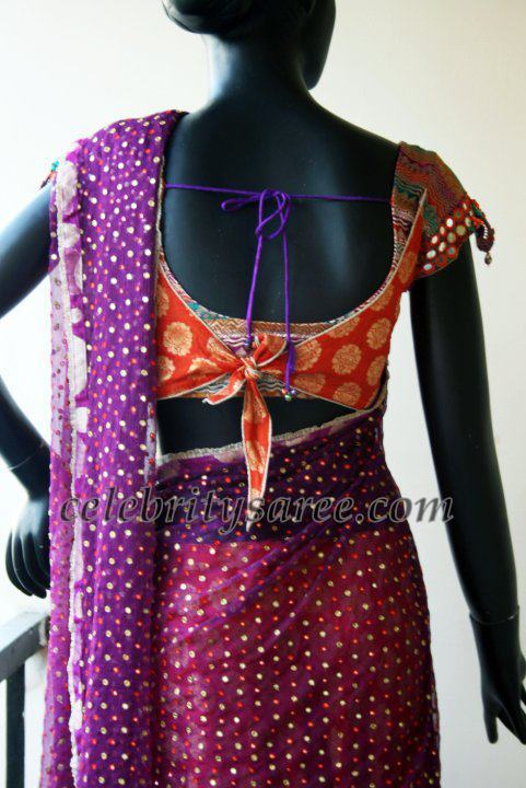 Beautiful Back Neck Designs By Bhargavi Kunam Saree Blouse Patterns