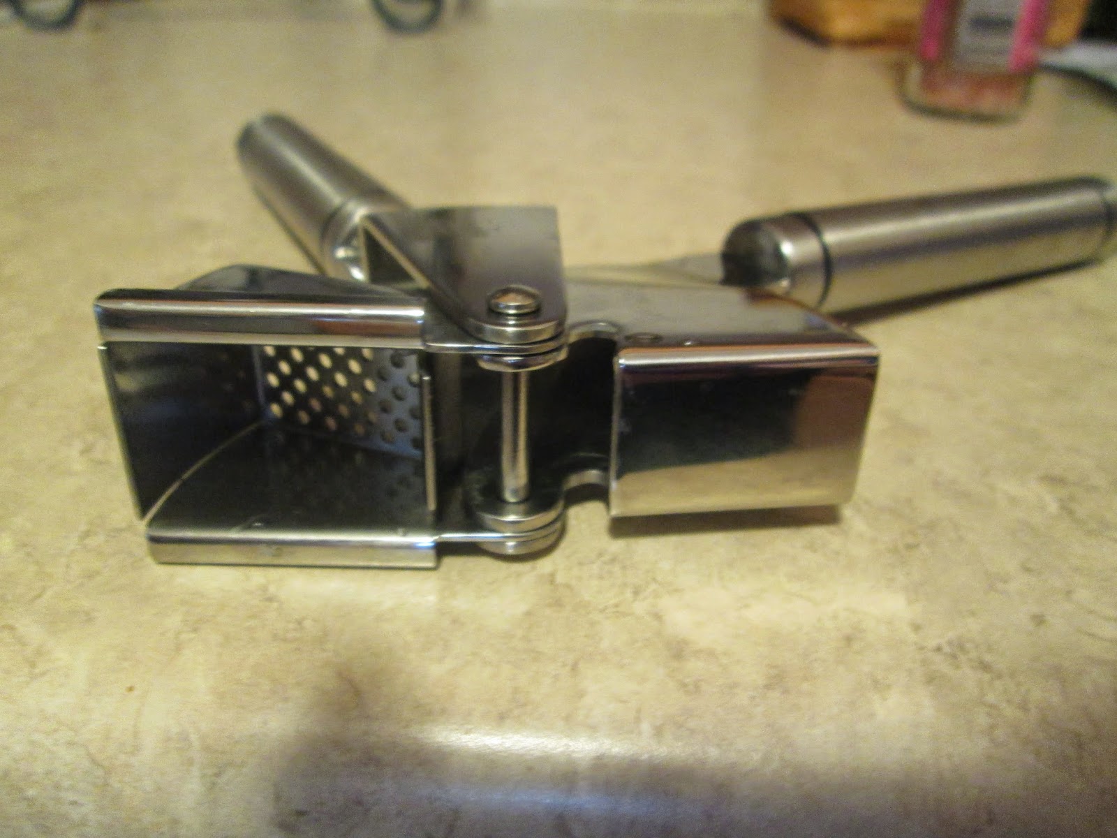 Your World Healthy and Natural The Best Garlic Press Ever!