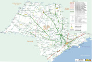 Mapa rodoviário do estado de São Paulo (mapa rodoviario sao paulo)