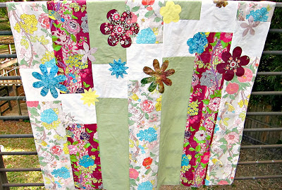 applique quilt quilting completed