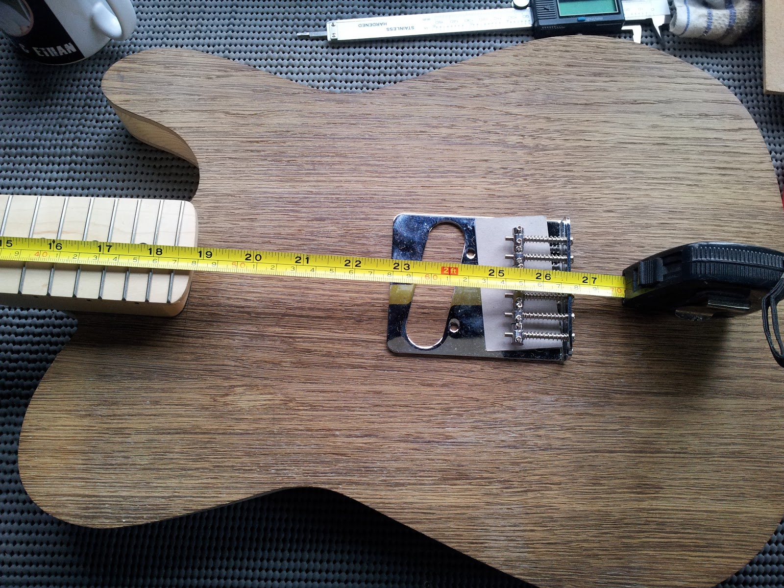 Dlp Guitars Telecaster Project 16 The Neck Pocket