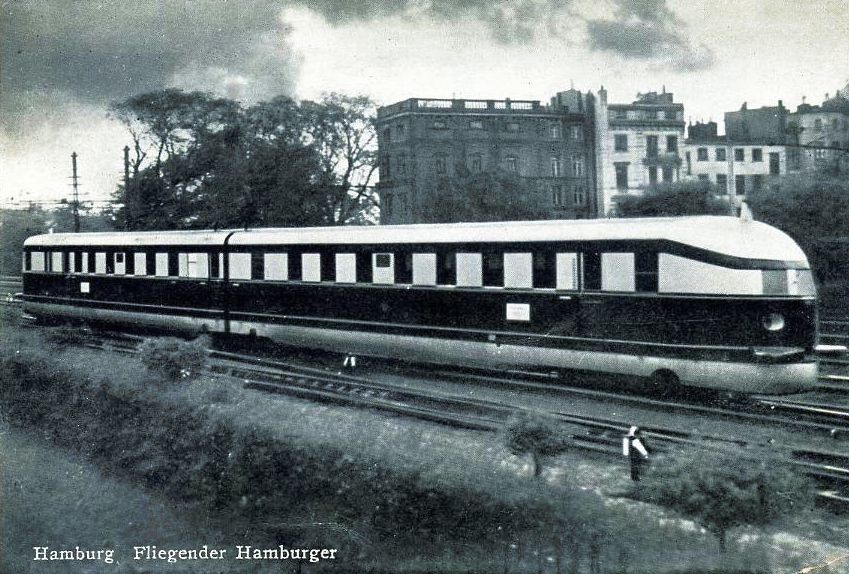 transpress nz the Flying Hamburger, Germany, 1932