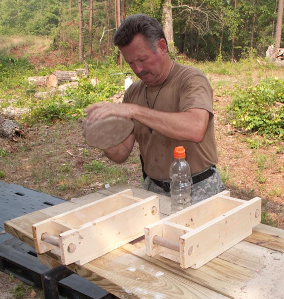 Old Canal Pottery HandMade Fire Brick