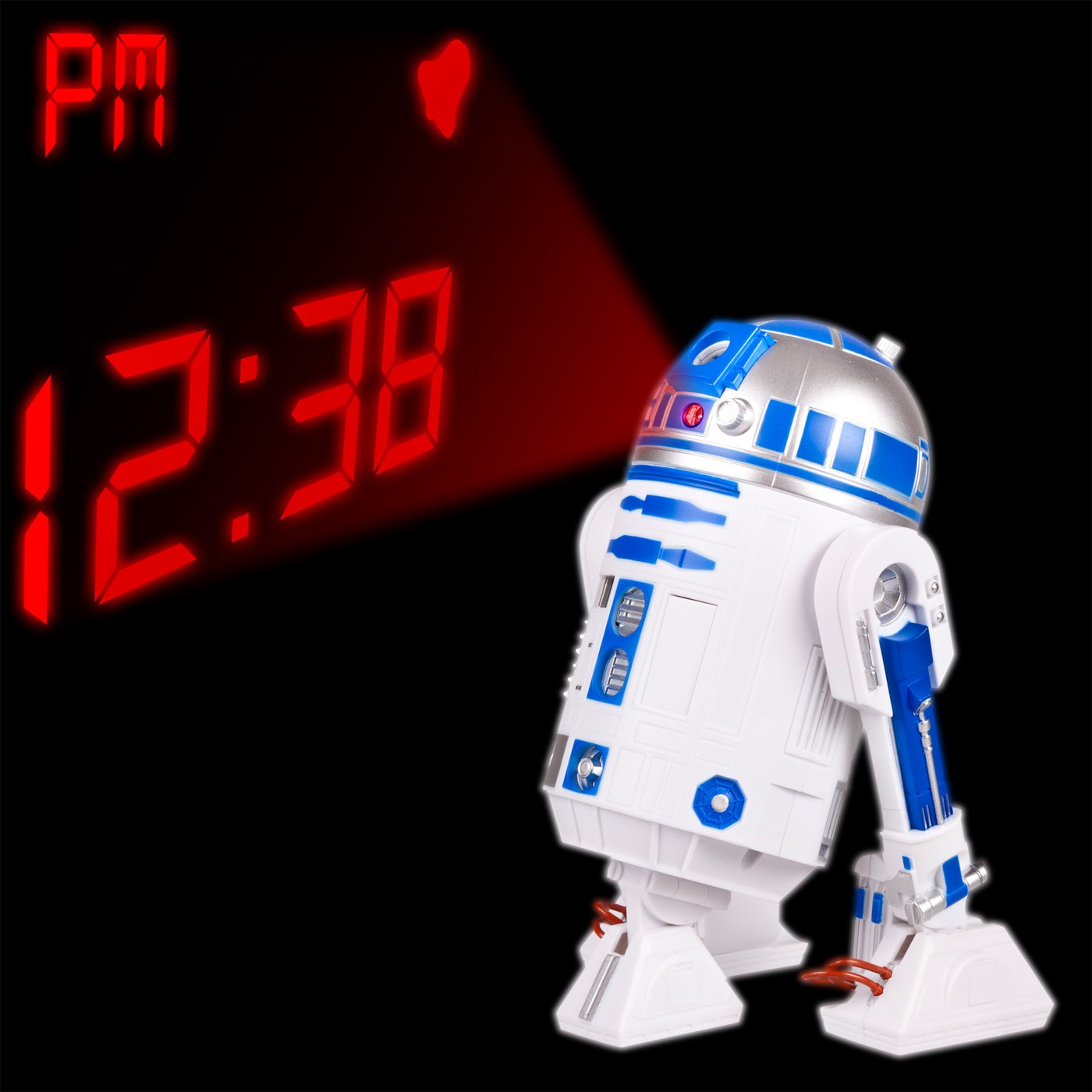 Star Wars R2D2 Projection Alarm Clock Fun and Unique Gadgets