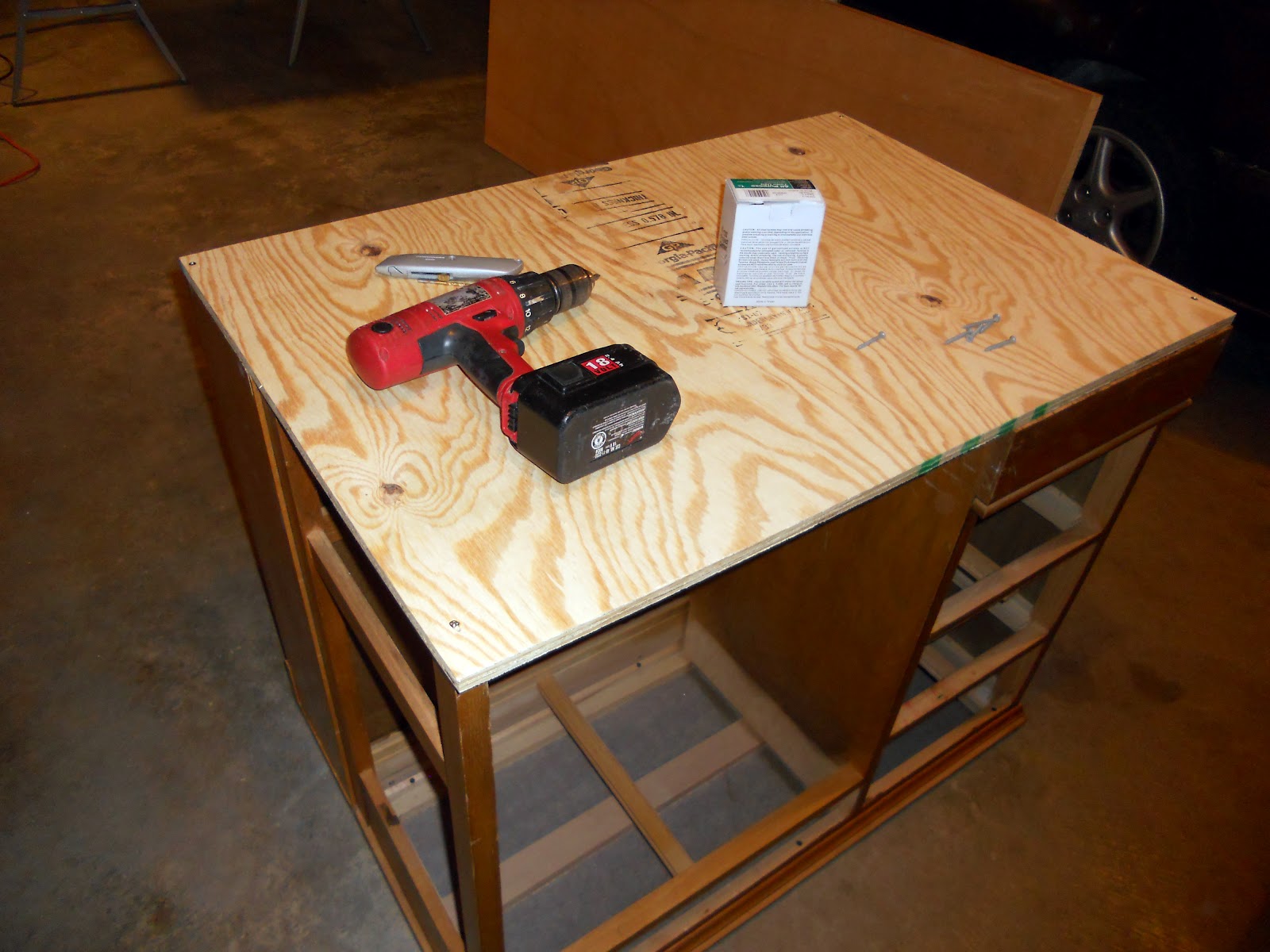 Haute To Sew Kitchen Island